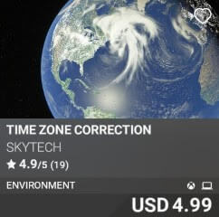 Time Zone Correction by SkyTech. USD $4.99