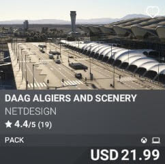 DAAG Algiers and Scenery by NetDesign. USD $21.99