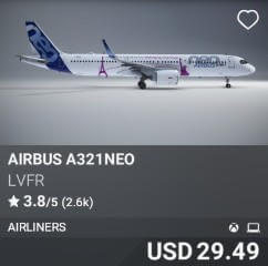 Airbus A321neo by lvfr. USD $29.49