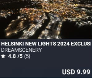 Helsinki New Lights 2024 Exclusive Edition by DreamScenery. USD $9.99