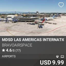 MDSD Las Americas International Airport by BravoAirspace. USD $9.99