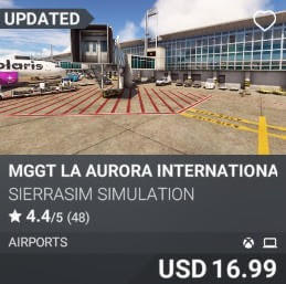 MGGT La Aurora International by Sierrasim Simulation. USD $16.99