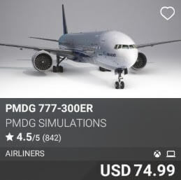PMDG 777-300ER by PMDG Simulations. USD $74.99