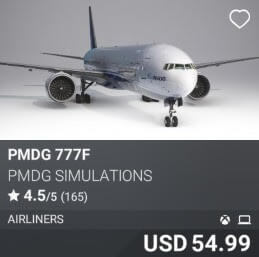 PMDG 777F by PMDG Simulations. USD $54.99