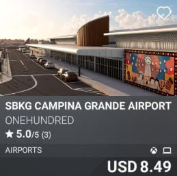 SBKG CAMPINA GRANDE AIRPORT by ONEHUNDRED. USD $8.49
