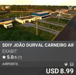 SDIY Jo&atilde;o Durval Carneiro Airport by EXABIT. USD $8.99