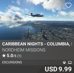 Caribbean Nights - Columbia, Panama, Costa Rica by Nordheim Missions. USD $9.99