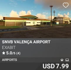 SNVB Valenca Airport by Exabit. USD $7.99