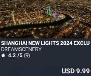 Shanghai New Lights 2024 Exclusive Edition by DreamScenery. USD $9.99