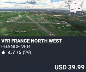 VFR France North West by France VFR. USD $39.99