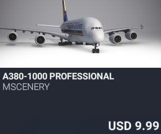 A380-1000 Professional by mscenery. USD $9.99