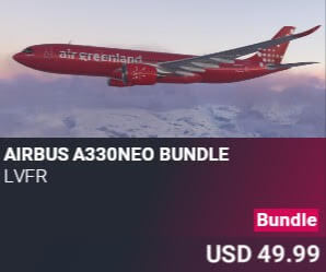 Airbus A330neo bundle by LVFR. USD $49.99