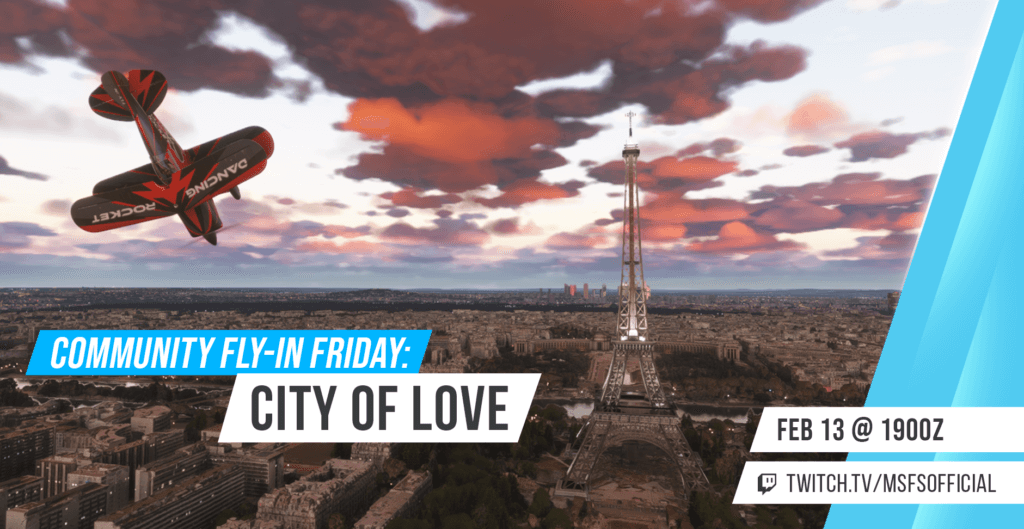 Fly in Friday City of Love