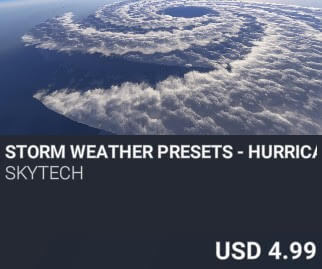 Storm Weather Presets - Hurricanes by SkyTech. USD $4.99