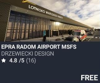 EPRA Radom Airport MSFS by Drzewiecki Design. USD $Free