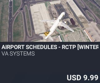 Airport Schedules - RCTP [Winter 2025] by VA SYSTEMS. USD $9.99