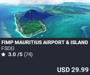 FIMP Mauritius Airport & Island by FSDG. USD $29.99