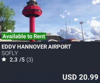 EDDV Hannover Airport by SoFly. USD $20.99