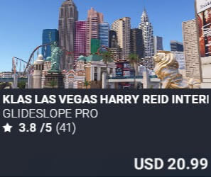 KLAS Las Vegas Harry Reid International Airport by Glidslope Pro. USD $20.99