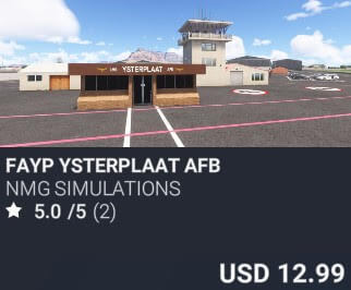 FAYP Ysterplaat AFB by NMG Simulations. USD $12.99