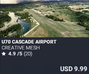 U70 Cascade Airport by Creative Mesh. USD $9.99