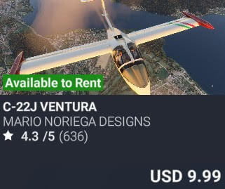 C-22J Ventura by Mario Noriega Designs. USD $9.99
