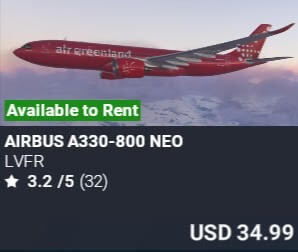 Airbus A330-800 NEO by lvfr. USD $34.99