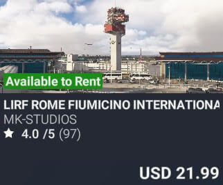 LIRF Rome Fiumicino International Airport by MK-STUDIOS. USD $21.99