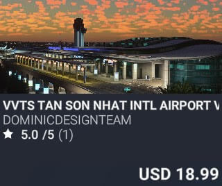 VVTS TAN SON NHAT INTL AIRPORT V2 by DOMINICDESIGNTEAM. USD $18.99