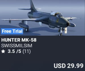 Hunter MK-58 by SwissMilSim. USD $29.99