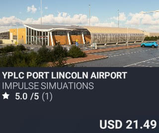 YPLC Port Lincoln Airport by Impulse Simuations. USD $21.49