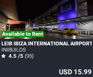 LEIB Ibiza International Airport by iniBuilds. USD $15.99