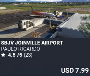 SBJV Joinville Airport by Paulo Ricardo. USD $7.99
