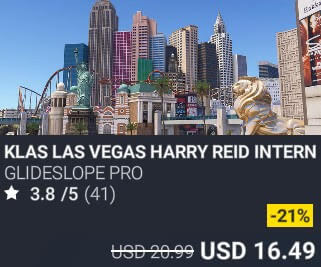 KLAS Las Vegas Harry Reid International Airport by Glideslope Pro. USD $20.99 (on sale for 16.49)