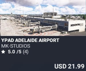 YPAD Adelaide Airport by MK-Studios. USD $21.99