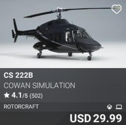 CS 222B by Cowan Simulation. USD $29.99