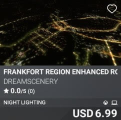 Frankfort Region Enhanced Road Lights by Dreamscenery. USD $6.99