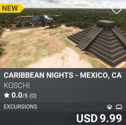 Caribbean Nights - Mexico, Caymans, Jamaica, Cuba by Koschi. USD $9.99