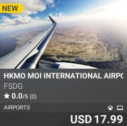 HKMO Moi International Airport Mombasa by FSDG. USD $17.99