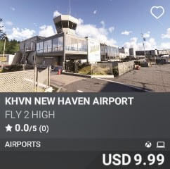 KHVN NEW HAVEN AIRPORT by Fly 2 High. USD $9.99