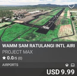 WAMM Sam Ratulangi Intl Airport Manado by Project MAX. USD $9.99