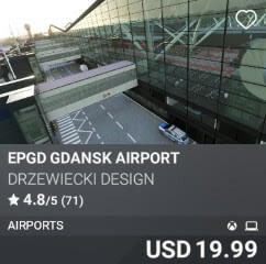 EPGD Gdansk Airport by Drzewiecki Design. USD $19.99