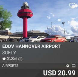 EDDV Hannover Airport by SoFly. USD $20.99