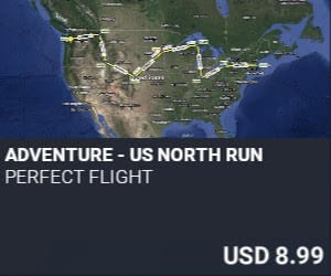 ADVENTURE - US NORTH RUN by Perfect Flight. USD $8.99