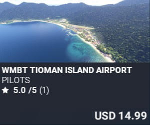 WMBT Tioman Island Airport by pilots. USD $14.99
