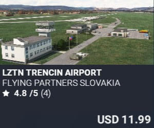 LZTN Trencin Airport by Flying Partners Slovakia. USD $11.99