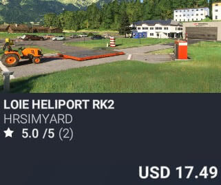 LOIE Heliport RK2 by HRSimYard. USD $17.49