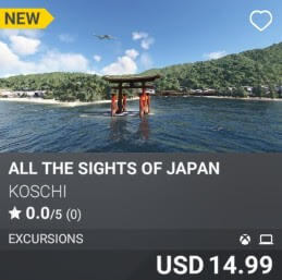 All the sights of Japan by Koschi. USD $14.99