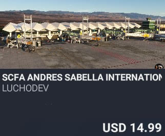 SCFA Andres Sabella International Airport by LuchoDev. USD $14.99