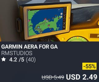 GARMIN AERA FOR GA by RmStudios. USD $5.49 (on sale for 2.49)